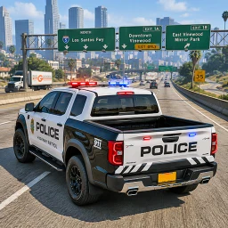 police Simulator: police car 图标